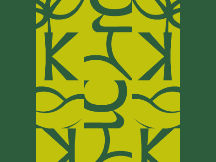 Logo met twee kleuren groen